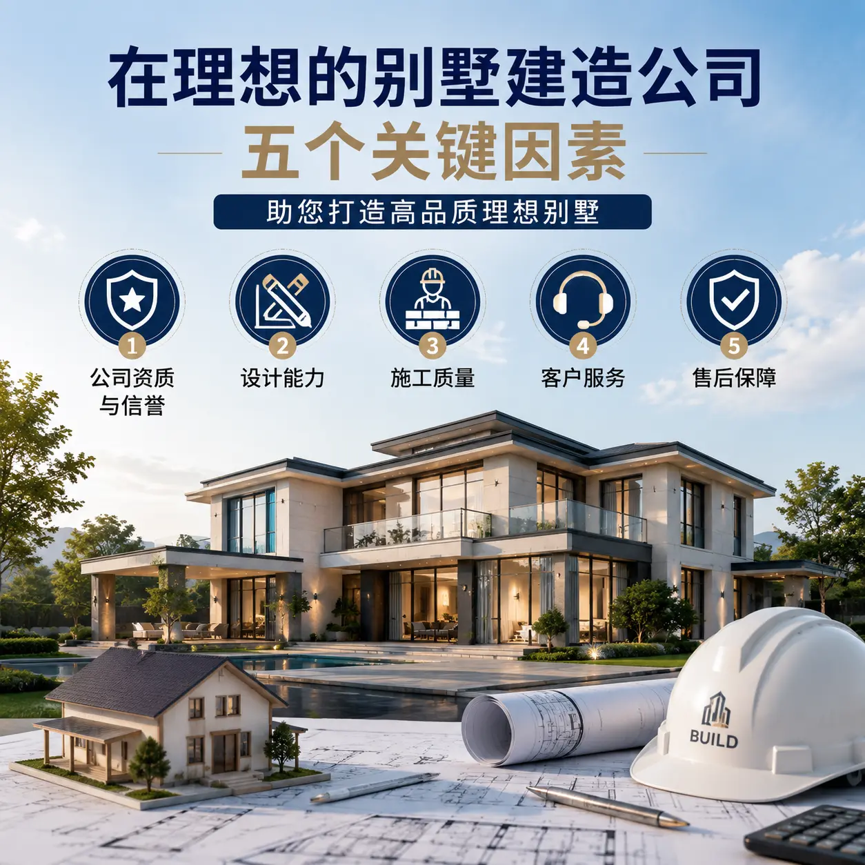 在 铜仁 找到理想别墅建造公司的五个关键因素