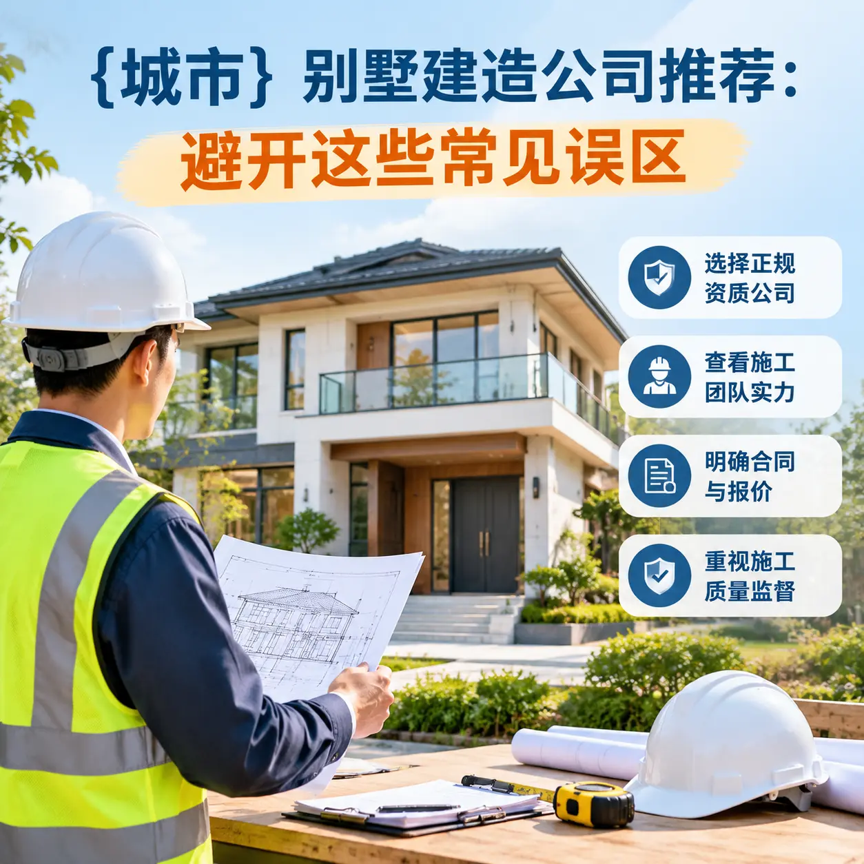铜仁 别墅建造公司推荐:避开这些常见误区