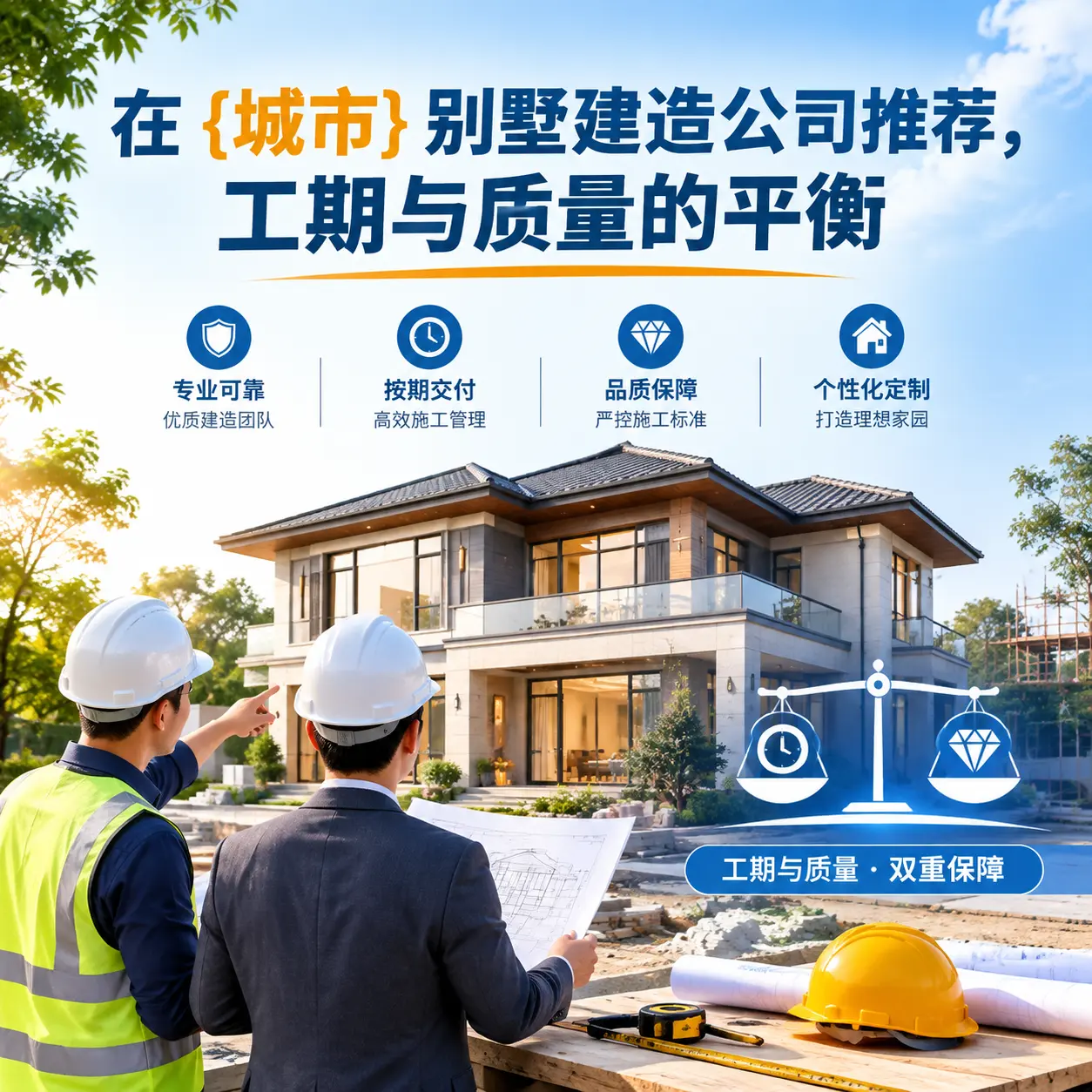 在 铜仁 别墅建造公司推荐,工期与质量的平衡
