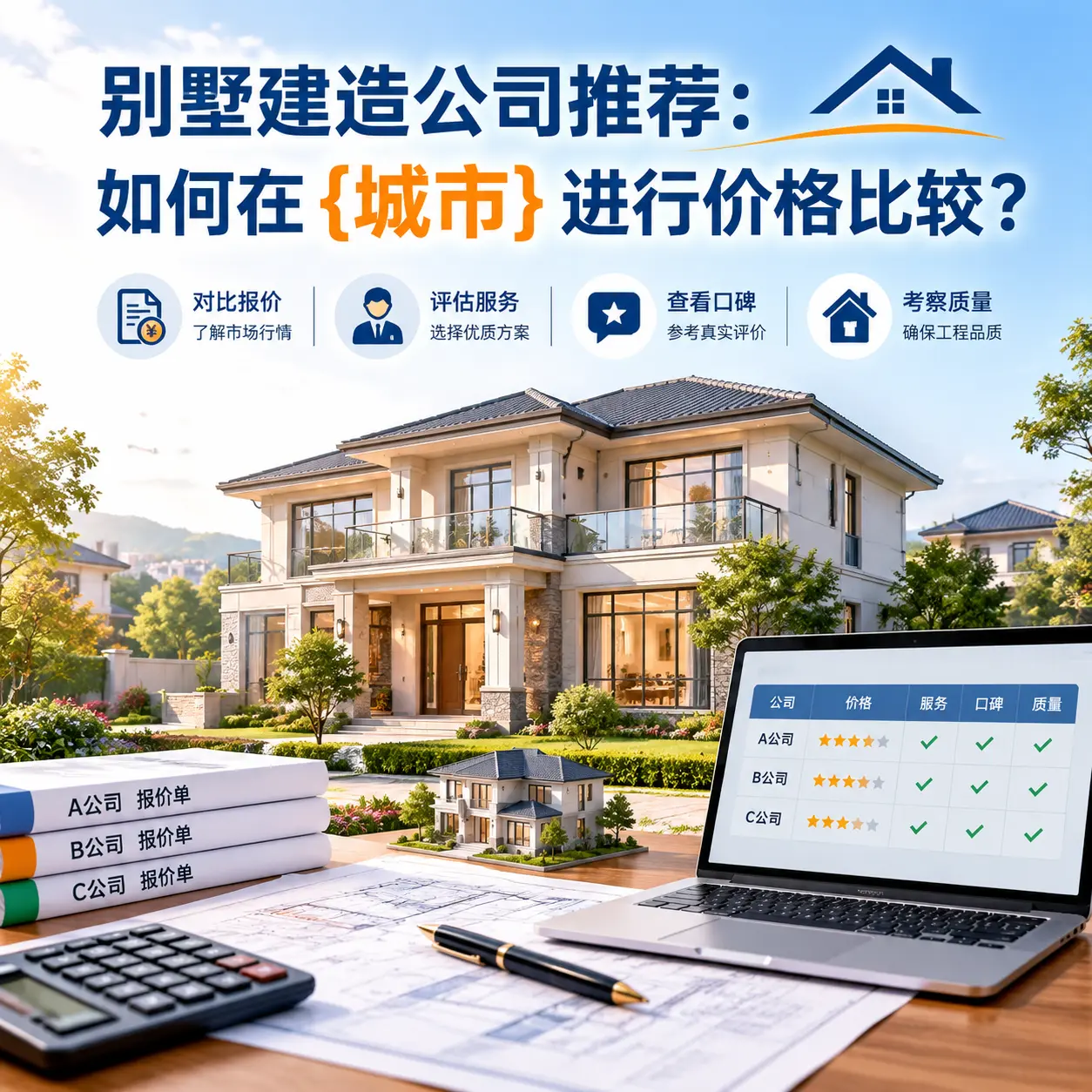 别墅建造公司推荐:如何在 铜仁 进行价格比较?
