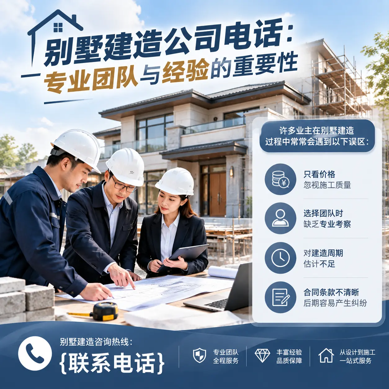铜仁别墅建造公司电话：专业团队与经验的重要性