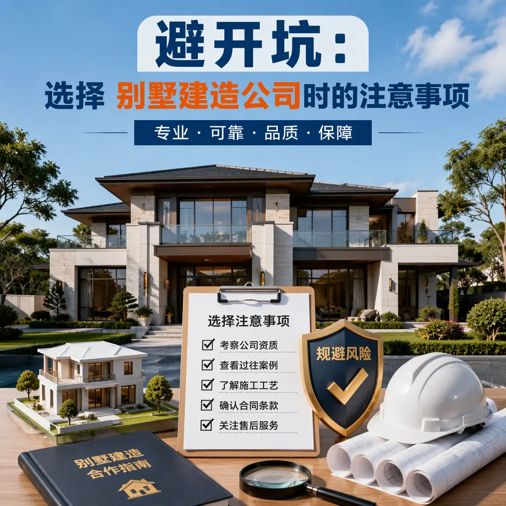 避开坑：选择 铜仁 别墅建造公司时的注意事项
