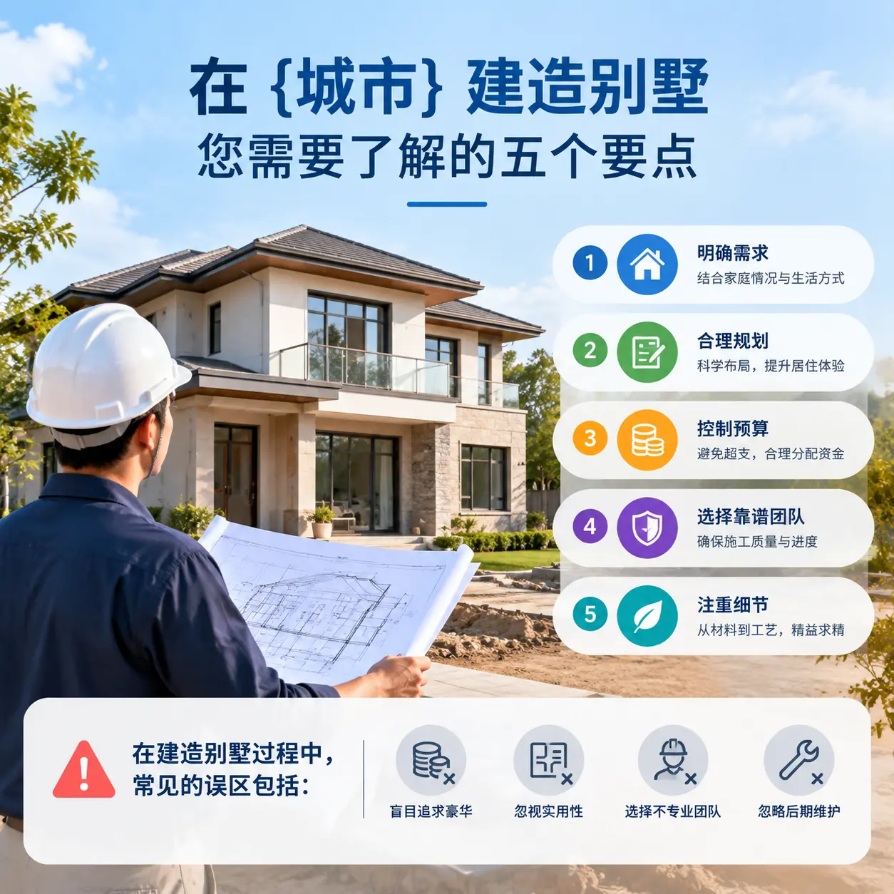 在 铜仁 建造别墅，您需要了解的五个要点