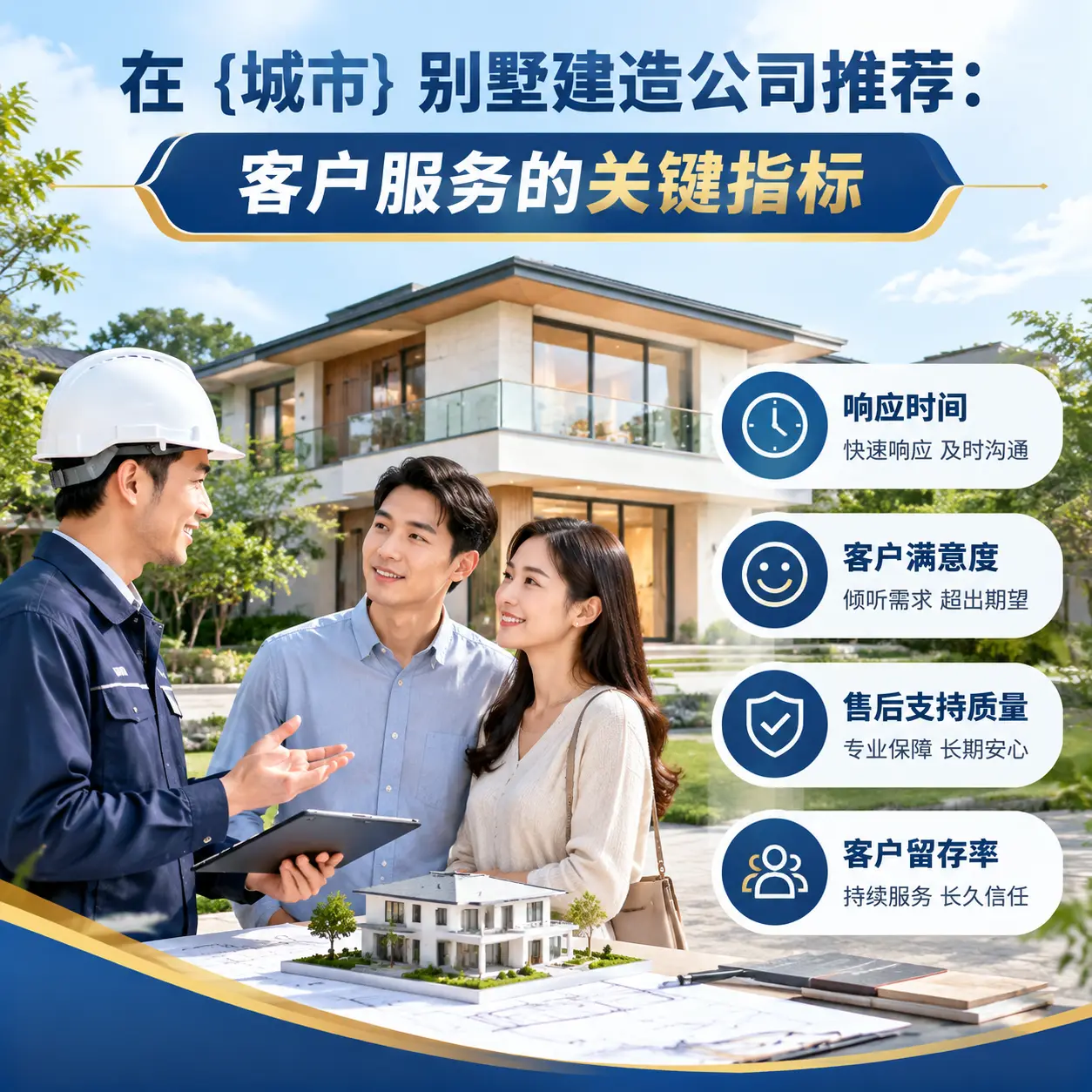 在 铜仁 别墅建造公司推荐:客户服务的关键指标