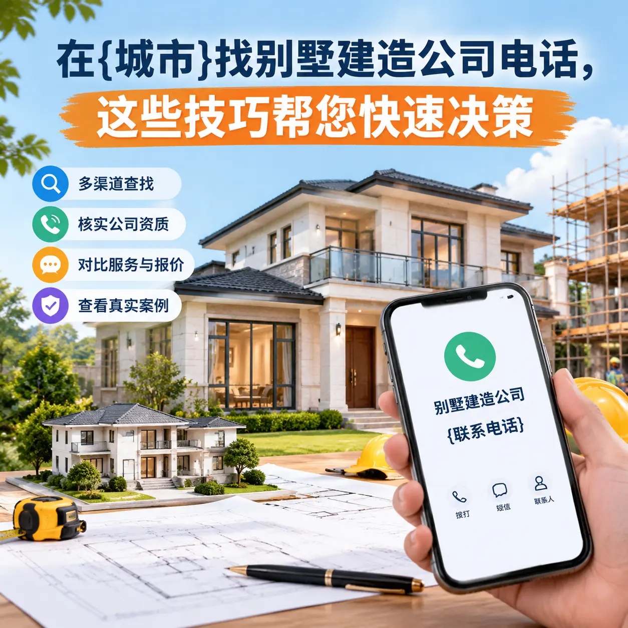 在铜仁找别墅建造公司电话，这些技巧帮您快速决策