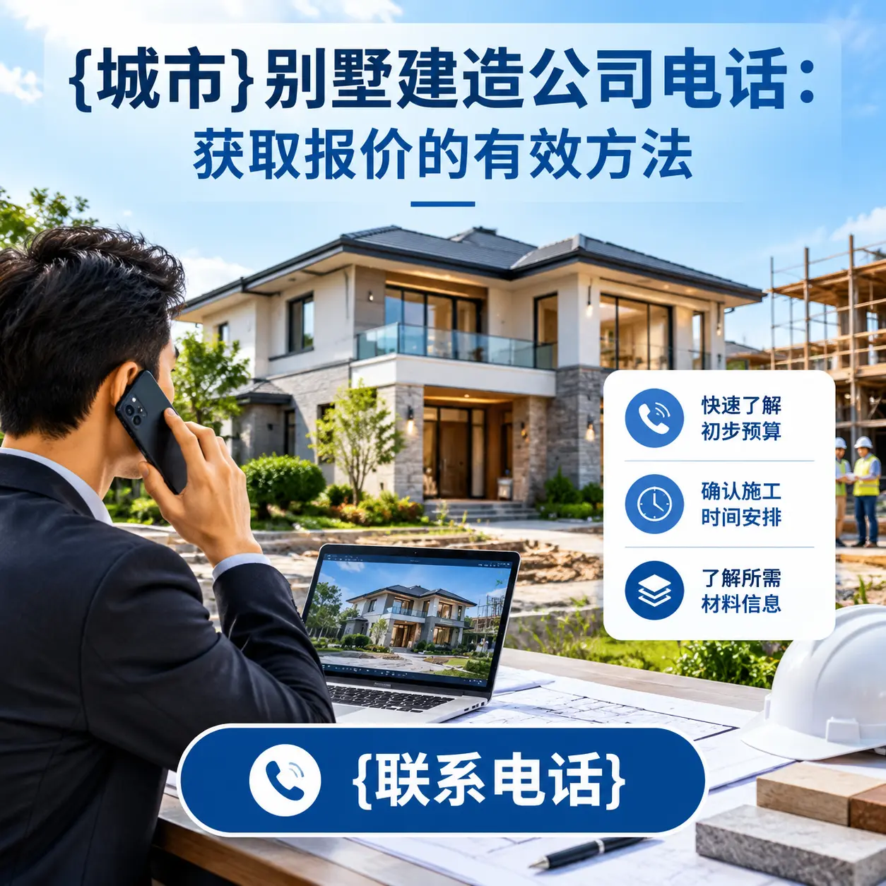 铜仁别墅建造公司电话：获取报价的有效方法