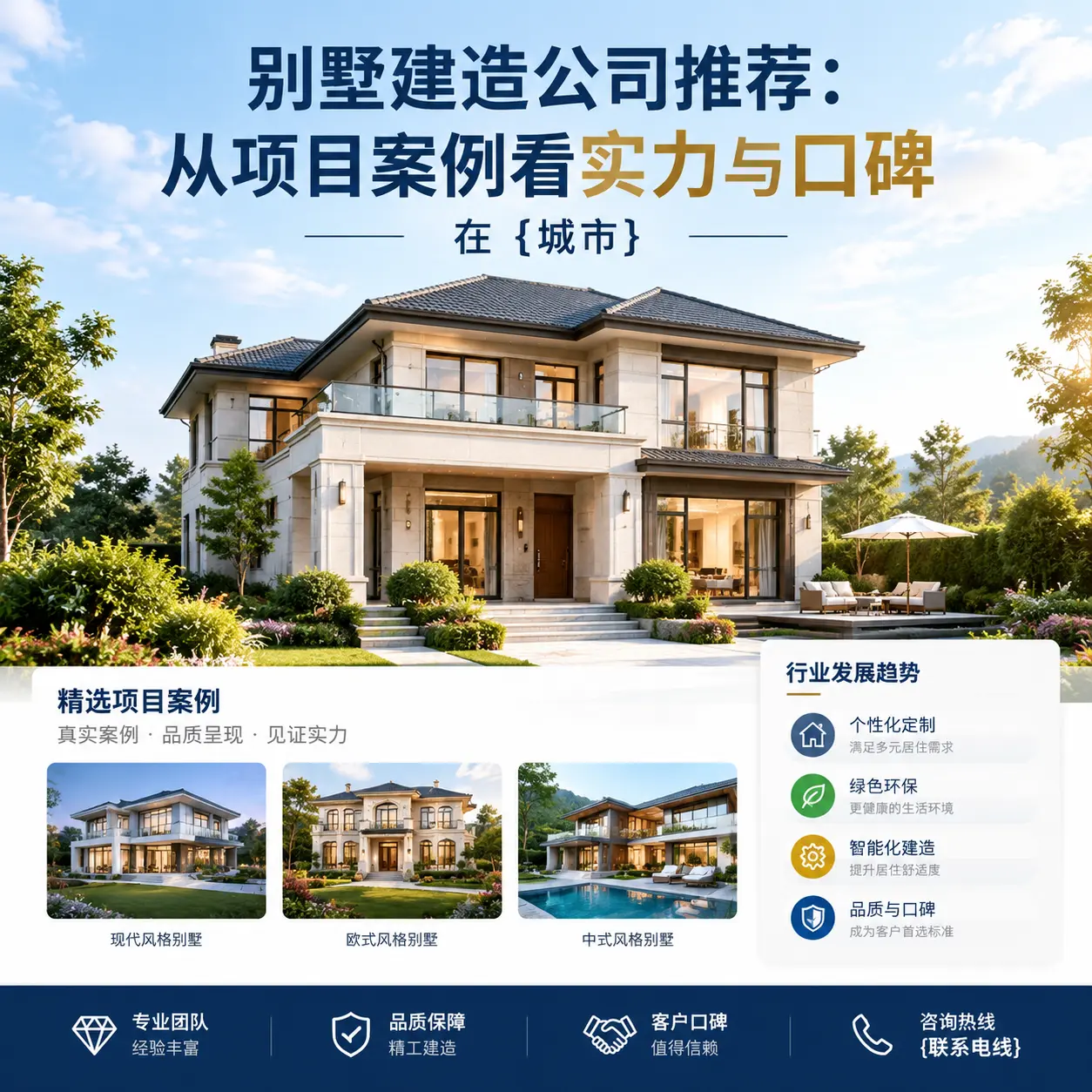 别墅建造公司推荐：从项目案例看实力与口碑在 铜仁
